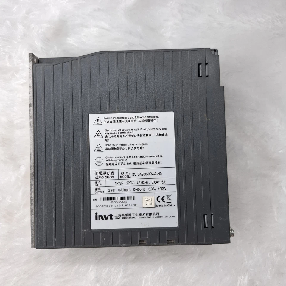 INVT SV-DA200-0R4-2-N0 SERVO DRIVER SVDA2000R42N0